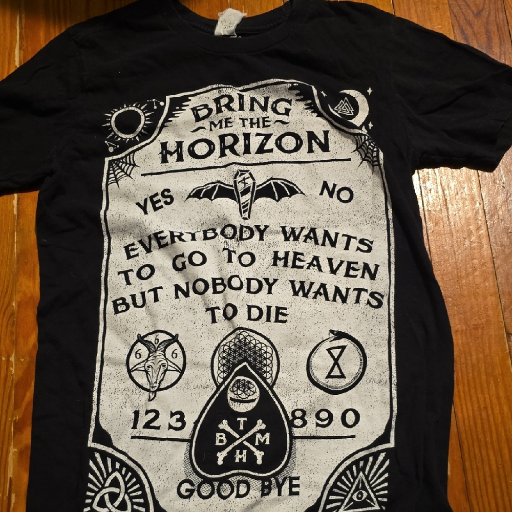 Bring Me The Horizon Black Graphic T-Shirt